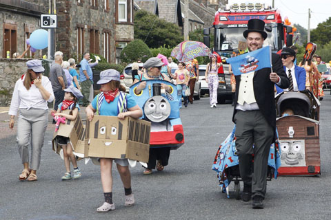 Kirkcudbright Parade August 2025 
